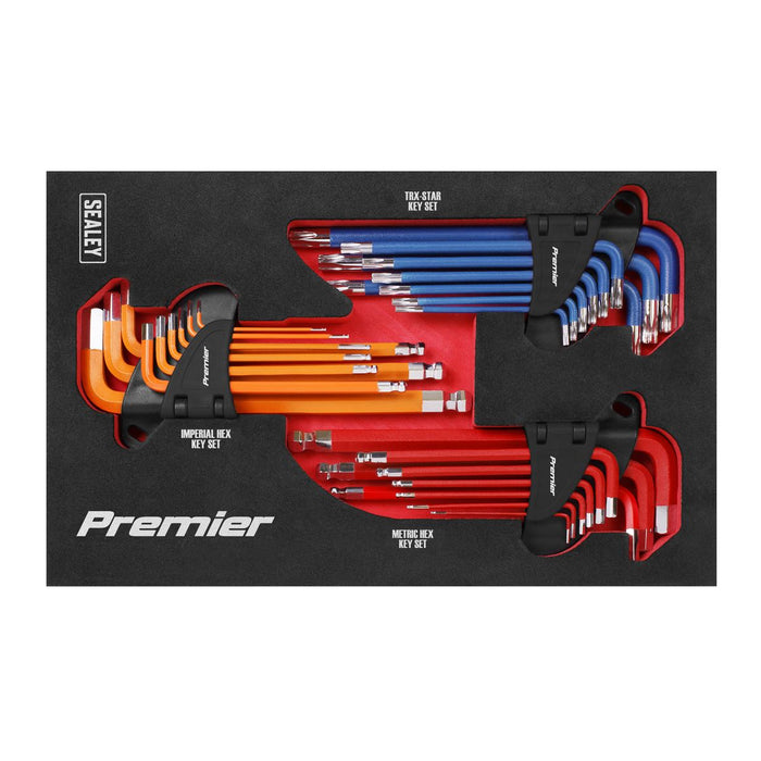 Sealey Master Hex Key Set 27pc AK7179 Sealey  - Dynamic Drive