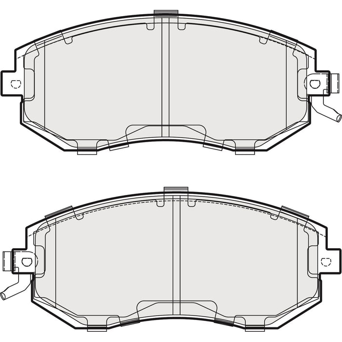 Genuine APEC Front Brake Discs & Pads Set Vented for Toyota GT86 Apec  - Dynamic Drive