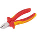 Draper Knipex 70 06 140 SBE Fully Insulated Diagonal Side Cutter, 140mm 81254 Draper  - Dynamic Drive