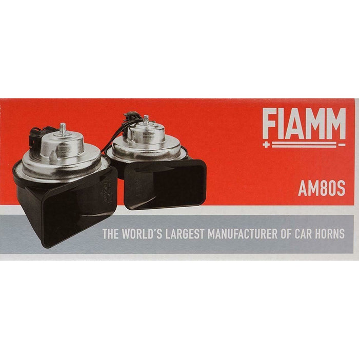 927695 Pair Horns Horn Fiamm AM80S KIT 2TJU 12v Car Vehicles Com Relay