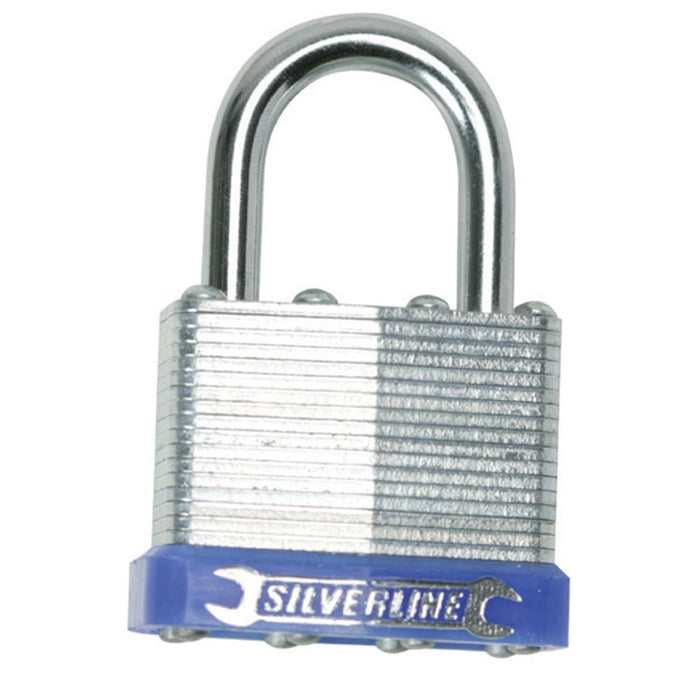 Silverline Laminated Padlock 40mm