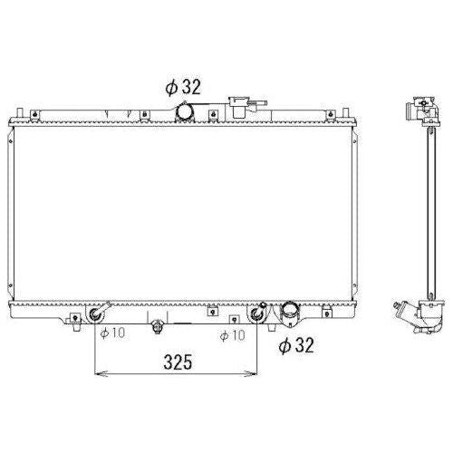 NRF Radiator 53328