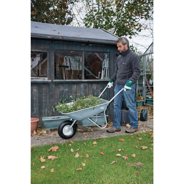 Draper Galvanised Wheelbarrow, 65L 31619 Draper  - Dynamic Drive