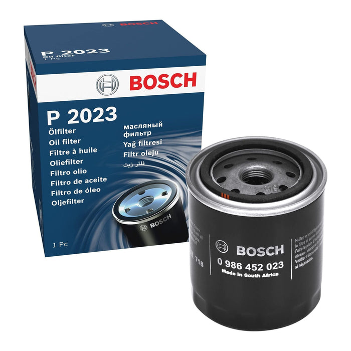 Genuine Bosch Car Oil Filter P2023 fits Nissan Skyline - 2.5 - 98-06 0986452023 Bosch  - Dynamic Drive