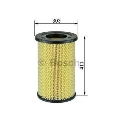 Bosch Cv Air Filter S0117 (Hgv) fits Volvo FH 12 380 - 12.1 4x2 - 93-05 F0264001