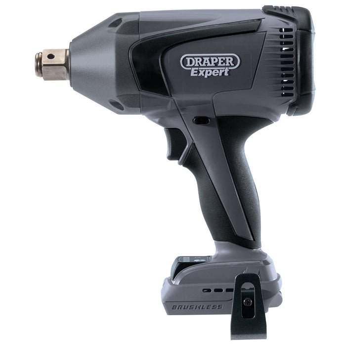 Draper XP20 20V Brushless Impact Wrench, 3/4" Sq. Dr., 1060Nm (Sold Bare) 79367 Draper  - Dynamic Drive