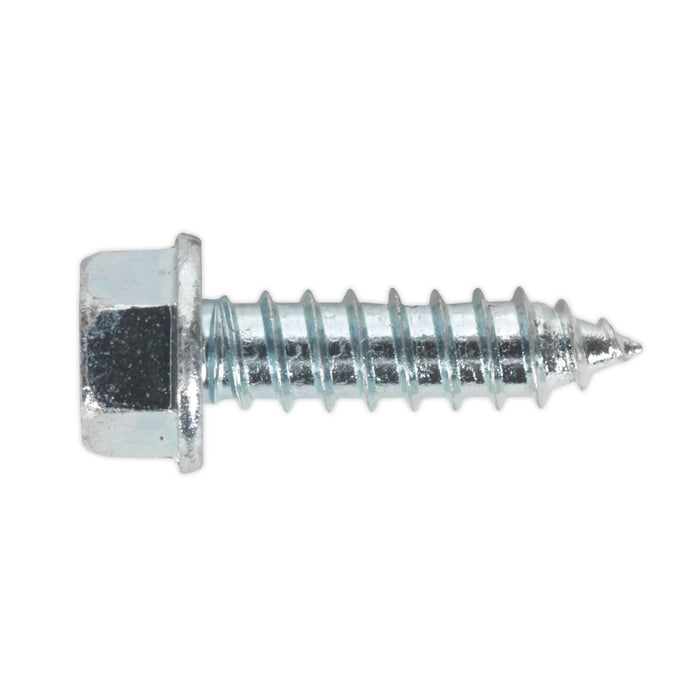 Sealey Acme Screw Washer Faced Zinc #12 x 3/4" BS 6982C Pack of 50 ASF123 Sealey  - Dynamic Drive