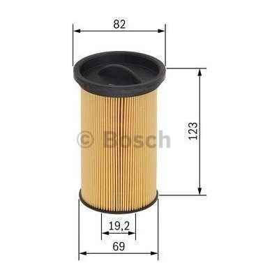 Genuine Bosch Car Fuel Filter N1708 fits BMW 3 320d - 2.0 - 98-01 1457431708