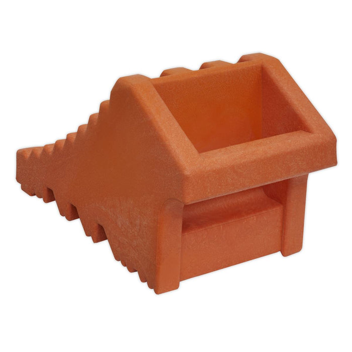 Sealey Polyurethane Wheel Chock 0.7kg Single WC13