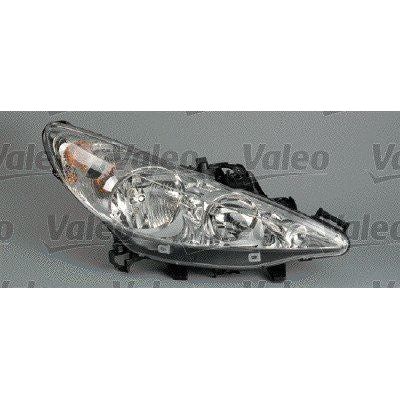 Valeo Headlight Offside Driver Side 043241 Front Right Halogen fits Peugeot 207 Valeo  - Dynamic Drive