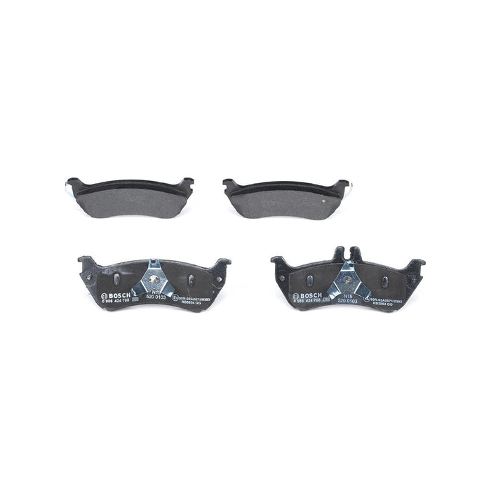 Bosch Brake Pad Set Bp421 fits Mercedes-Benz ML 270 CDi - 2.7 - 99-05 0986424708