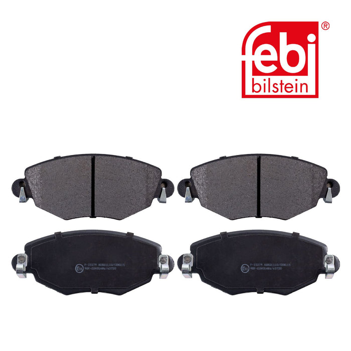 Genuine FEBI Front Brake Discs & Pads Set Vented for Ford Mondeo Febi Bilstein  - Dynamic Drive