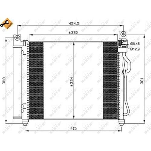 NRF Condenser 35569