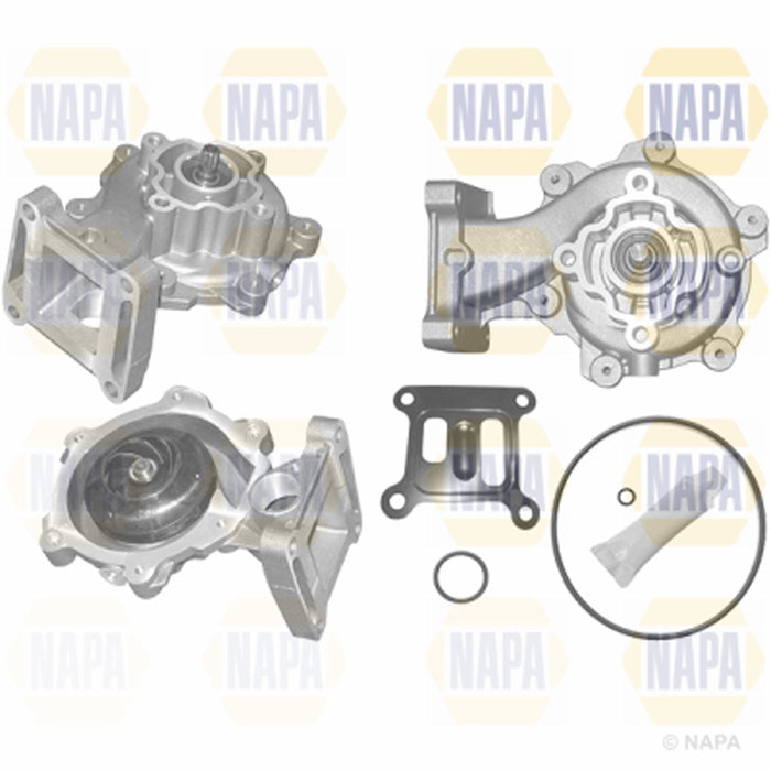 Genuine NAPA Water Pump Wo Back Housing for Ford 1116996