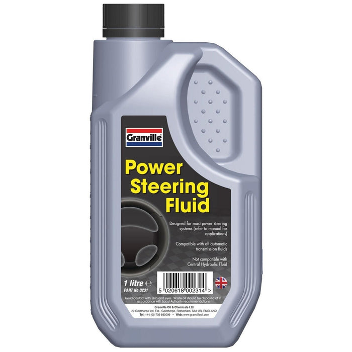 Granville Power Steering Fluid Synthetic Oil Based Hydraulic Lubricant 1 Litre Granville  - Dynamic Drive