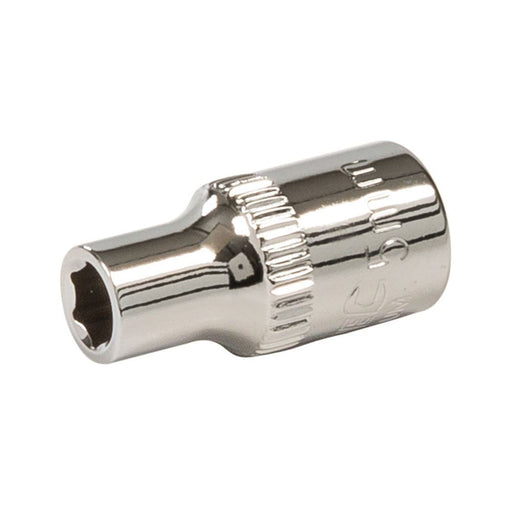 Silverline Socket 1/4" Drive 6pt Metric 5mm Silverline  - Dynamic Drive