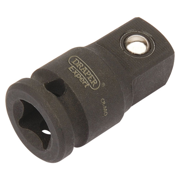 Draper Expert Impact Socket Converter, 1/4"(F) x 3/8"(M) 07021