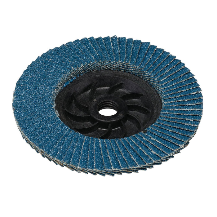 Draper Expert Zirconium Oxide Flap Disc, 115mm, M14, 40 Grit 86010 Draper  - Dynamic Drive