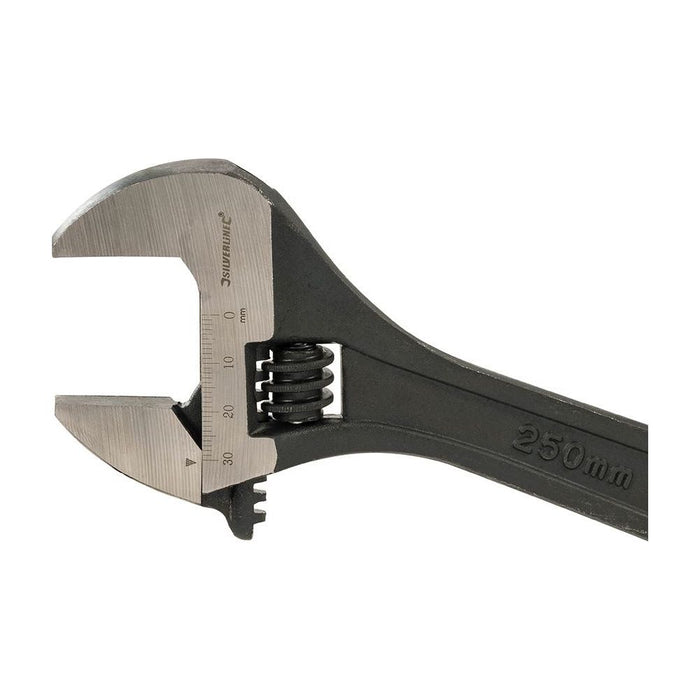 Silverline Expert Adjustable Wrench Length 200mm - Jaw 22mm