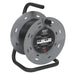 Sealey Cable Reel 25m 4 x 230V 1.25mmï Thermal Trip BCR25 Sealey  - Dynamic Drive