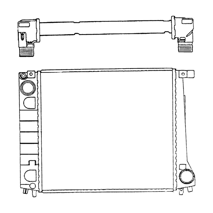 NRF Radiator 51349