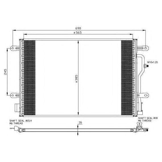 NRF Condenser 35465