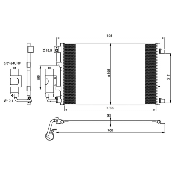 NRF Condenser 35973