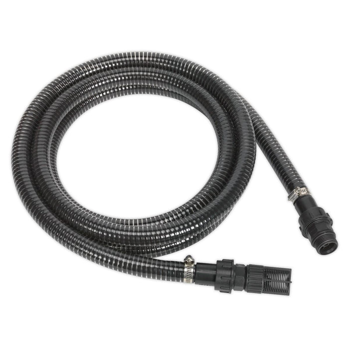 Sealey Solid Wall Suction Hose for WPS06025mm x 4m WPS060HS Sealey  - Dynamic Drive