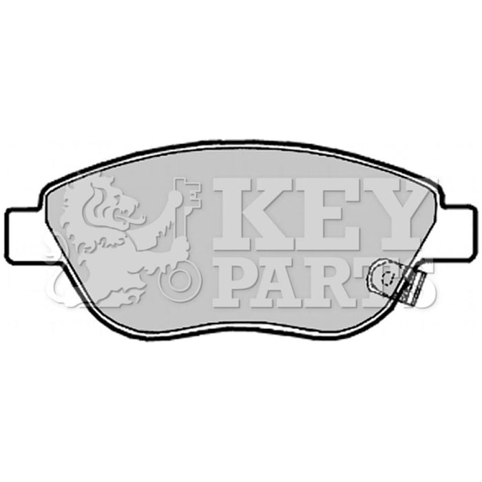 Genuine Key Parts KBP2028 Front Brake Pads-Includes Wear Indicators (Bosch)