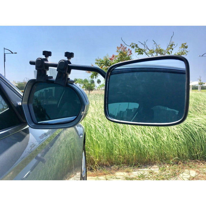 Milenco Falcon Super Steady Caravan Towing Mirrors - Pair - Twin Pack Milenco  - Dynamic Drive