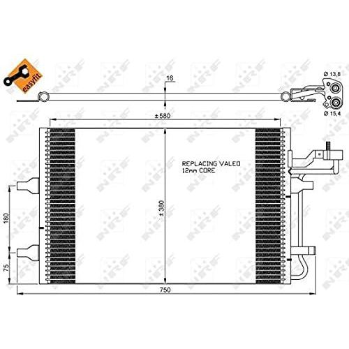 NRF Condenser 35842