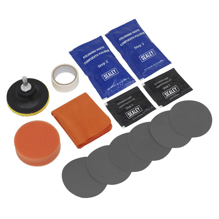 Sealey Headlight Restoration Kit HRK01 Sealey  - Dynamic Drive