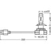 2x H4 LED OSRAM LEDriving HL GEN2 (Next Generation) 6000K Bulbs 9726CW Osram  - Dynamic Drive