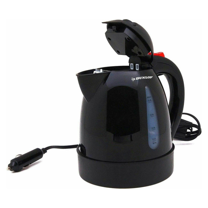 12V In Car Dunlop Kettle 0.8 Litre 150W 12 Volt Caravan Van 4X4 Boat Travel