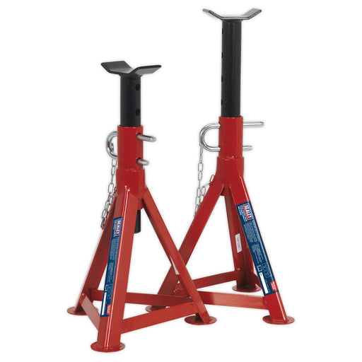 Sealey AXLe Stands (Pair) 2.5 Tonne Capacity per Stand AS2500 Sealey  - Dynamic Drive