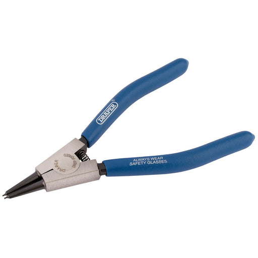 Draper Straight Tip External Circlip Pliers, 140mm 56421 Draper  - Dynamic Drive