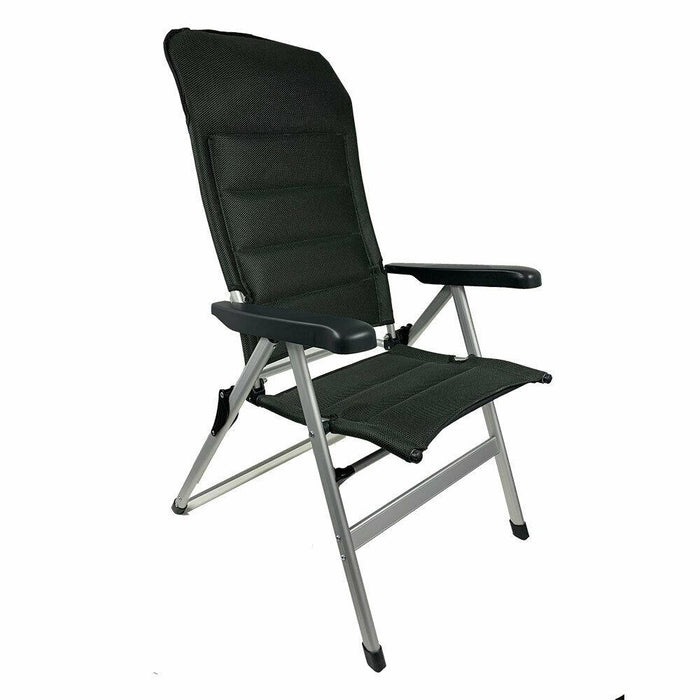 Pair of Royal Ambassador XL High Reclining Chair Padded Camping Chair