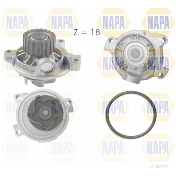 Genuine NAPA Water Pump for Volvo Audi VW Volkswagen 74121004