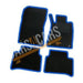 Tailored Blue Trim Carpet Mats Mercedes E Class 05-08 + Clips 05 06 07 08 UKB4C  - Dynamic Drive