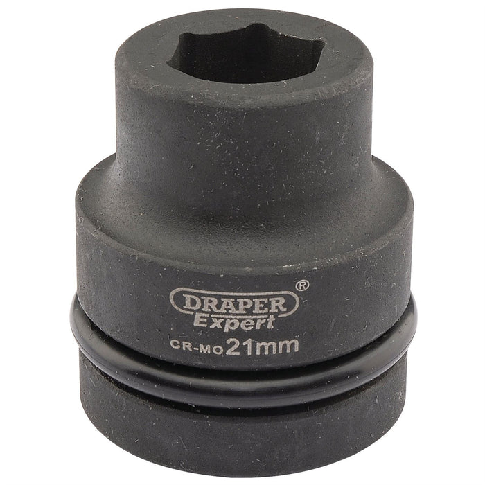 Draper Expert HI-TORQ 6 Point Impact Socket, 1" Sq. Dr., 21mm 05102