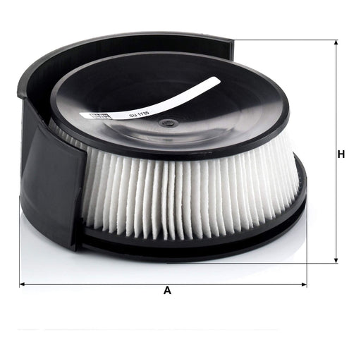 Genuine Mann Pollen Filter for BMW 3(E36) No A/Con CU1720-2 Mann & Hummel  - Dynamic Drive