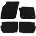 Fully Tailored Black Carpet Car Mats for Ford Mondeo 14 > Set of 4 With 2 Clips UKB4C  - Dynamic Drive