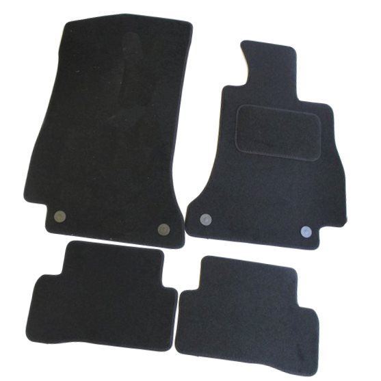 Tailored Car Mats for Mercedes C Class 14-18 + Clips 2014 2015 2016 2017 2018 UKB4C  - Dynamic Drive