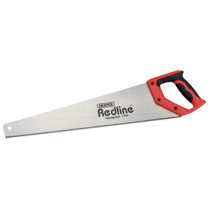 Draper Soft Grip Hardpoint Handsaw, 500mm 80211 Draper  - Dynamic Drive