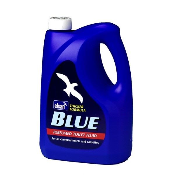 Elsan Blue 4L x 4 Multipack Perfumed Toilet Fluid