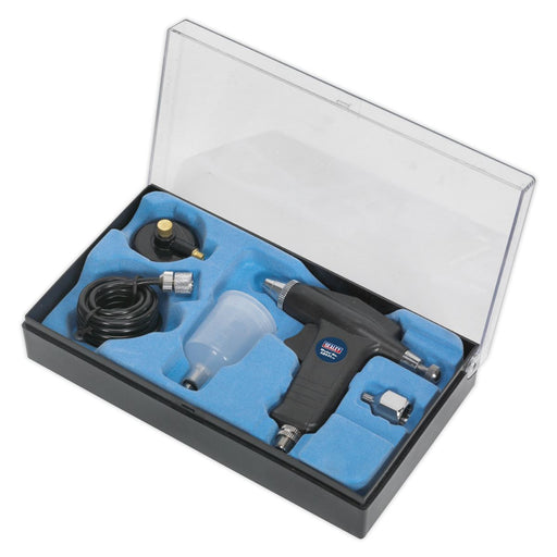 AIR BRUSH KIT WITHOUT PR LANT Sealey  - Dynamic Drive