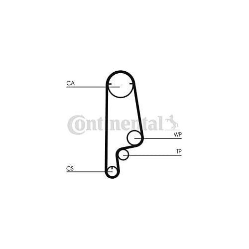 Genuine Continental ContiTech Timing Belt Kit fits Rover 620i 93 CT799K1 ContiTech  - Dynamic Drive