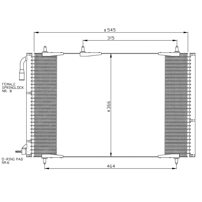 NRF Condenser 35836