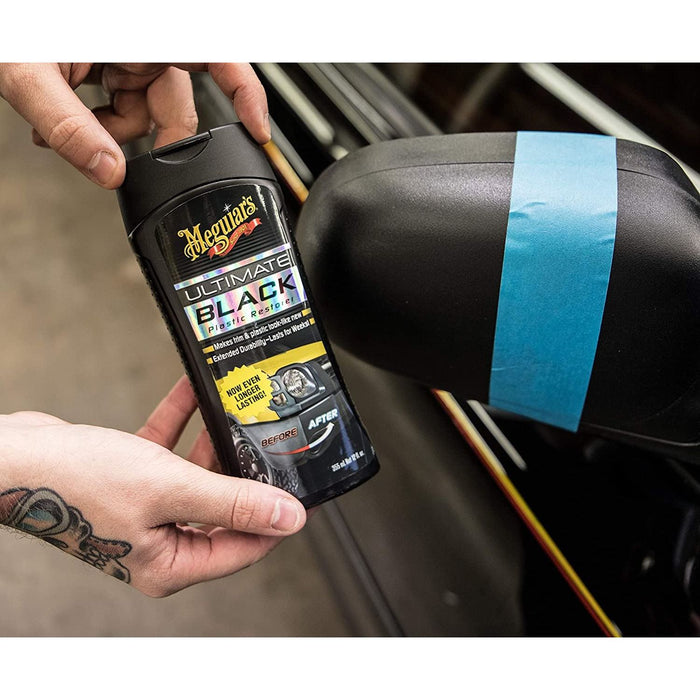 2x Meguiar's G15812EU Ultimate Black Plastic Restorer 355ml Meguiar's  - Dynamic Drive