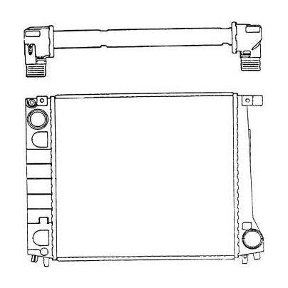 NRF Radiator 51349